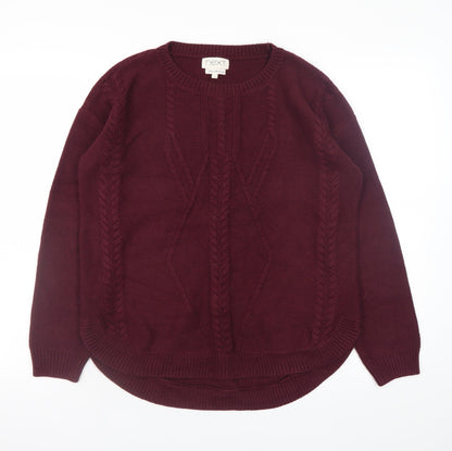 Womens UK Size 10 NEXT Red Pullover Jumper