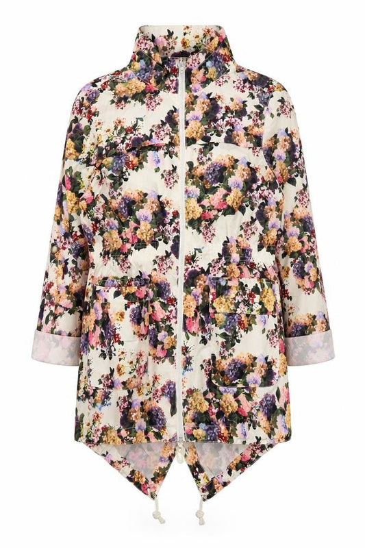Womens UK Size 10 Brave Soul Multicoloured Anorak Coat
