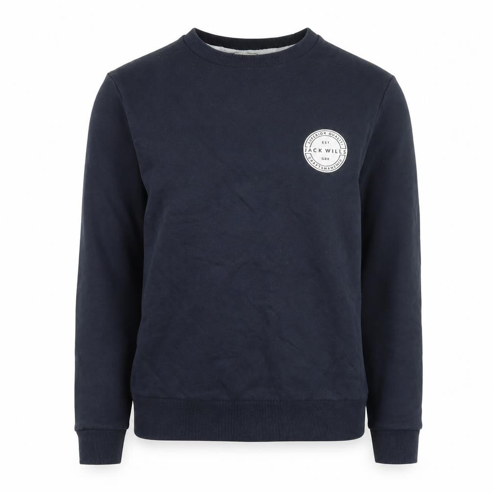 Womens UK Size S Jack Wills Blue Pullover Sweatshirt