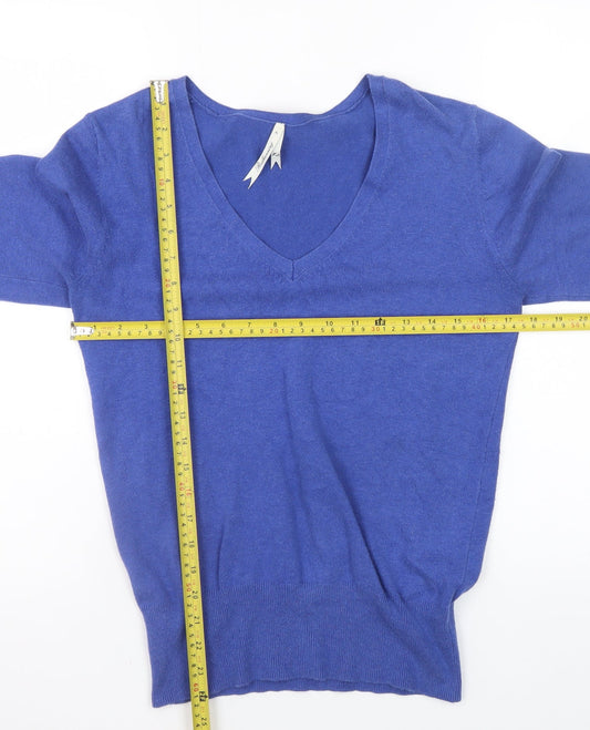 Womens UK Size 12 Debenhams Blue Pullover Jumper