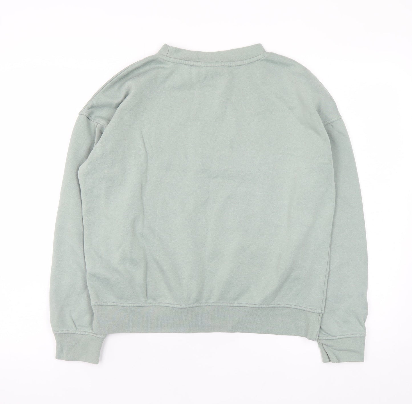 Womens UK Size XS Disney Green Pullover Sweatshirt