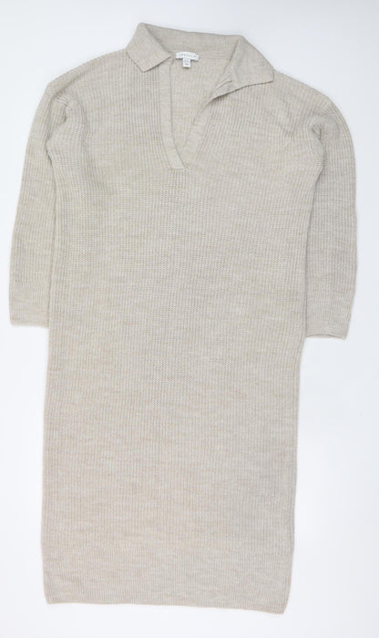 Womens UK Size XS Topshop Shirt Dress