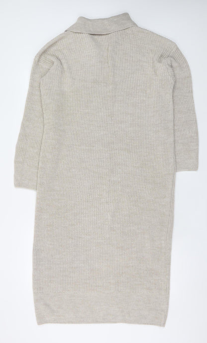 Womens UK Size XS Topshop Shirt Dress