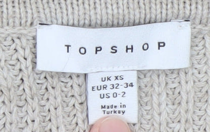 Womens UK Size XS Topshop Shirt Dress
