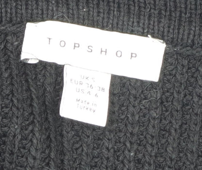 Womens UK Size 8 Topshop Jumper Dress