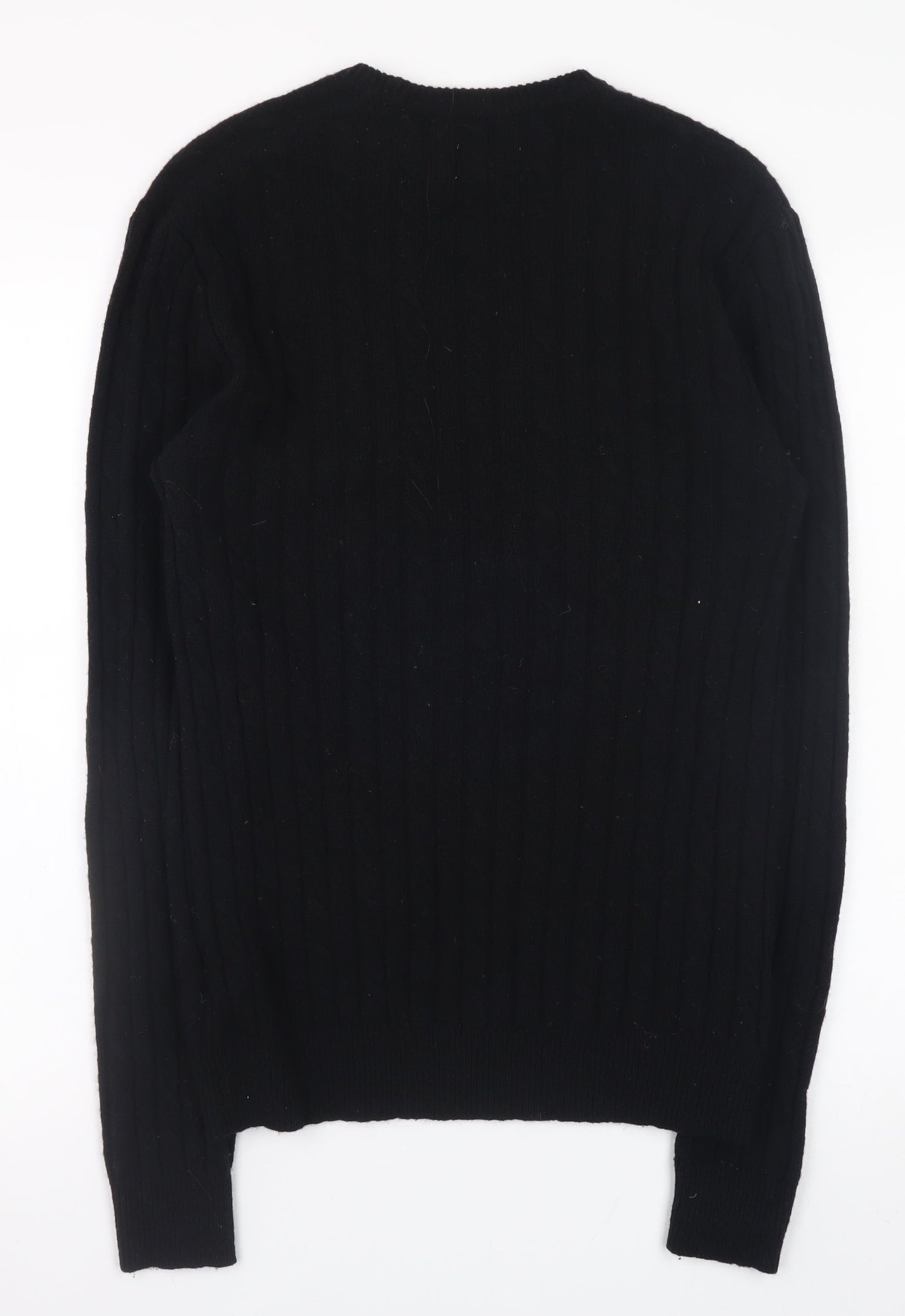 Mens UK Size S Jack Wills Black Pullover Jumper