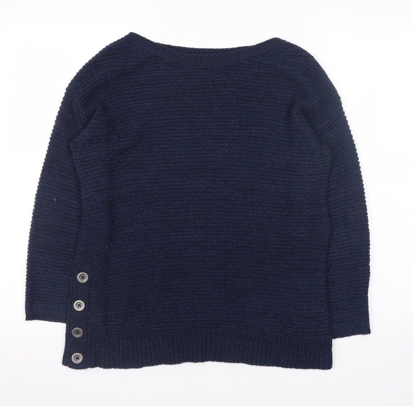 Womens UK Size 12 Debenhams Blue Pullover Jumper