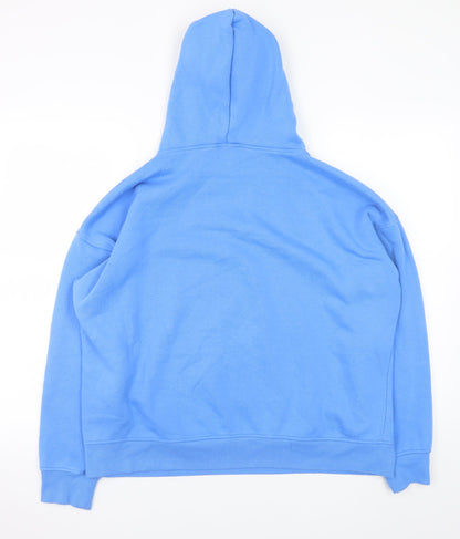 Mens UK Size L New Look Blue Pullover Hoodie