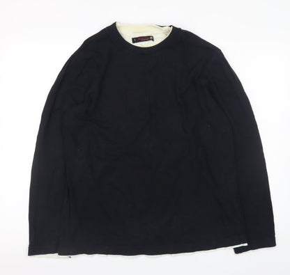 Mens UK Size L Burton Black Pullover Sweatshirt