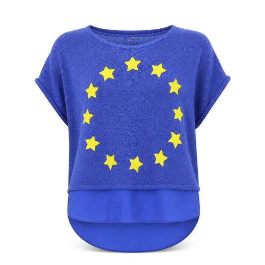 Womens UK Size M Phase Eight Blue Pullover Jumper