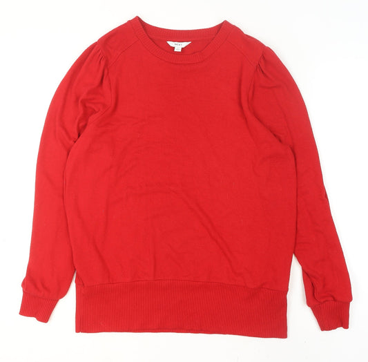 Womens UK Size L NEXT Red Pullover Jumper