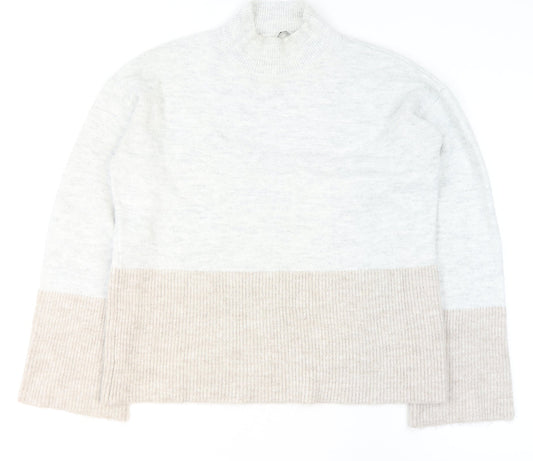Womens UK Size 10 V by Very Beige Pullover Jumper