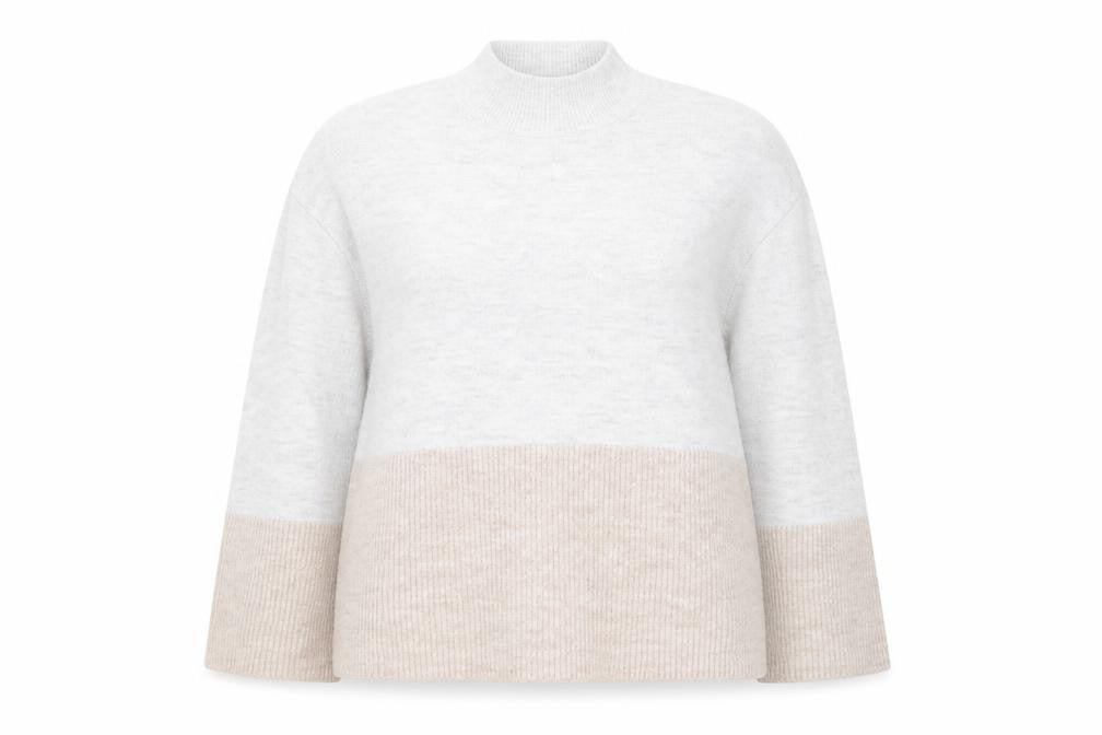 Womens UK Size 10 V by Very Beige Pullover Jumper
