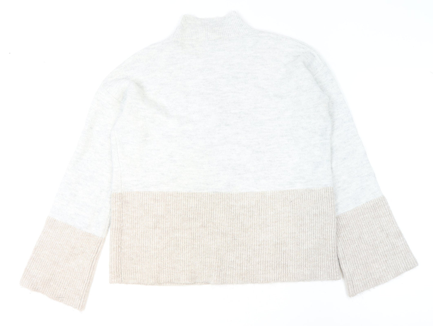 Womens UK Size 10 V by Very Beige Pullover Jumper