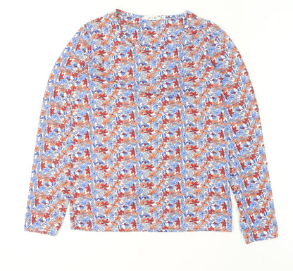 Isle Women’s Multicoloured Floral Long Sleeve T-Shirt Size S 10-12
