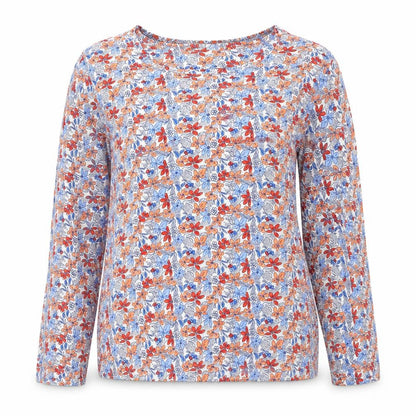 Isle Women’s Multicoloured Floral Long Sleeve T-Shirt Size S 10-12