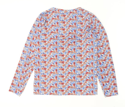 Isle Women’s Multicoloured Floral Long Sleeve T-Shirt Size S 10-12