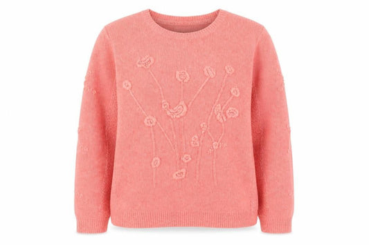 Womens UK Size 14 Falmer Heritage Pink Pullover Jumper
