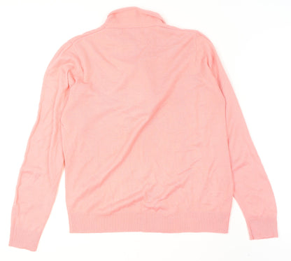Womens UK Size 14/16 Honor Millburn at EWM Pink Pullover Jumper