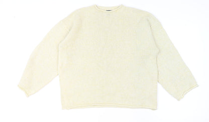 Womens UK Size S ASOS DESIGN Beige Pullover Jumper