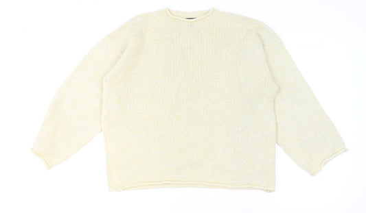 Womens UK Size S ASOS DESIGN Beige Pullover Jumper