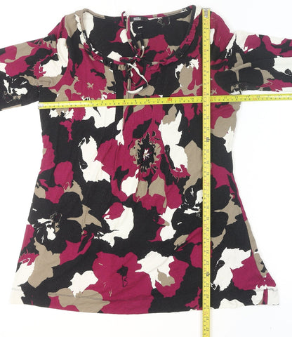Womens UK Size 14 Marks and Spencer Multicoloured Tunic Blouse