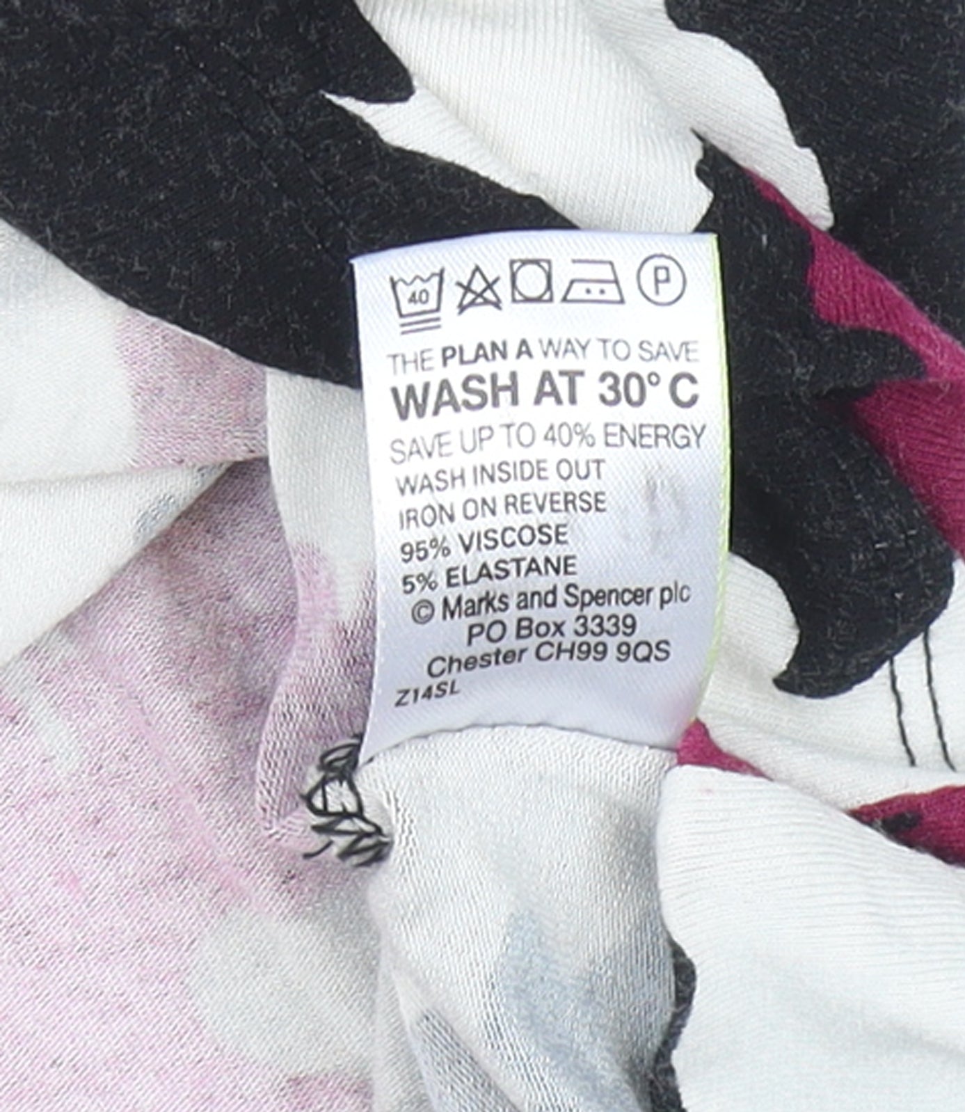 Womens UK Size 14 Marks and Spencer Multicoloured Tunic Blouse