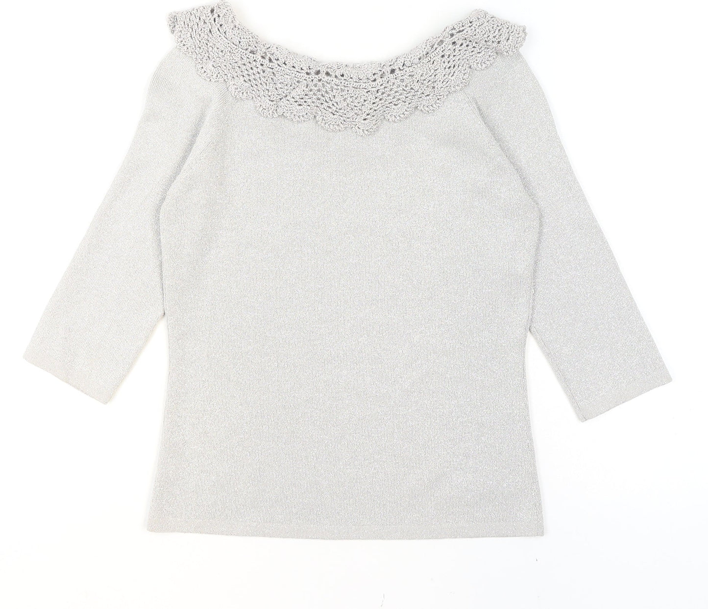 Womens UK Size S Joseph A. Silver Camisole Blouse