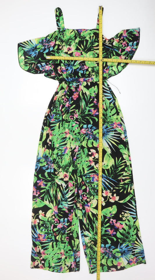 Womens UK Size 10 Primark One-Piece Multicoloured Jumpsuit