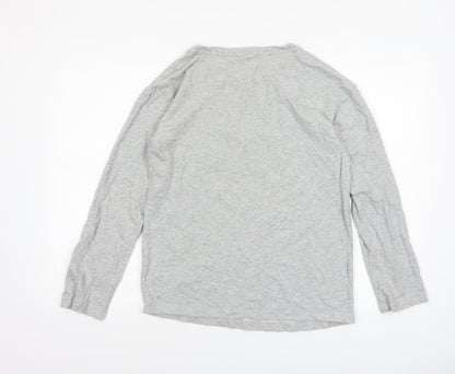Disney Women’s Grey Dumbo Long Sleeve Nightshirt XS