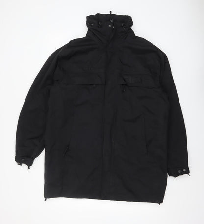 Mens UK Size M adidas Black Parka Coat