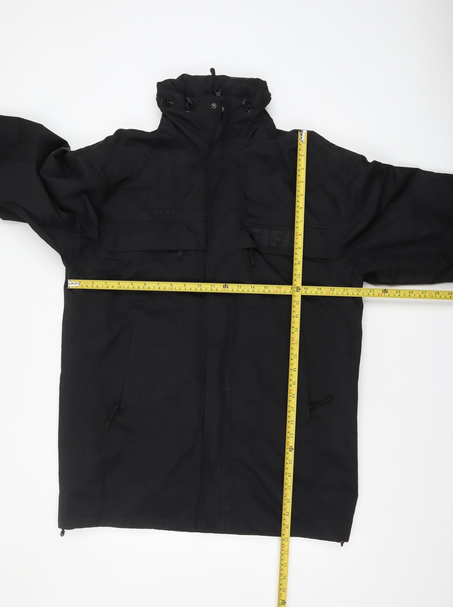 Mens UK Size M adidas Black Parka Coat