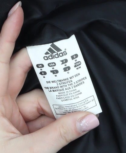 Mens UK Size M adidas Black Parka Coat