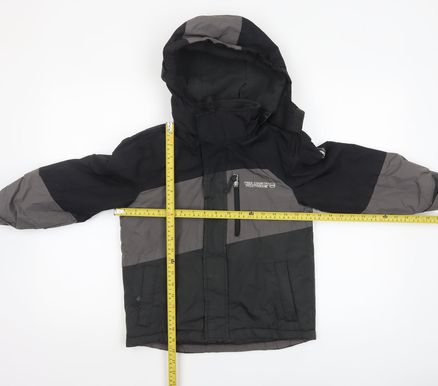 Boys UK Size 5-6 Years Free Country Grey Puffer Jacket