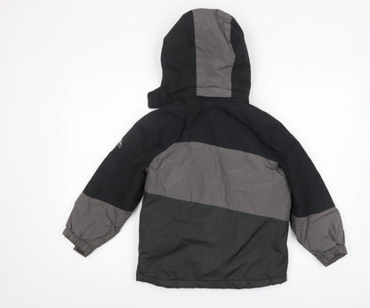 Boys UK Size 5-6 Years Free Country Grey Puffer Jacket