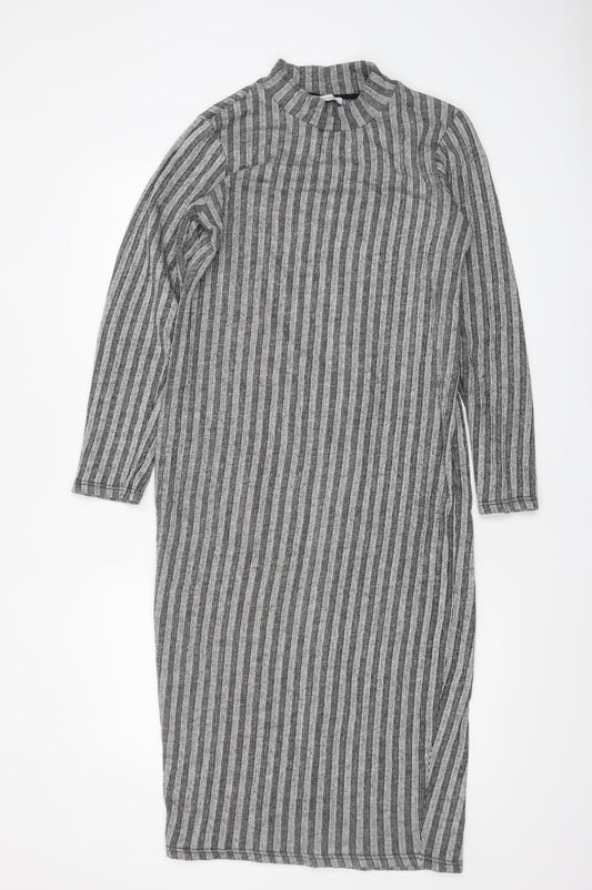 Womens UK Size L Zara Bodycon Dress