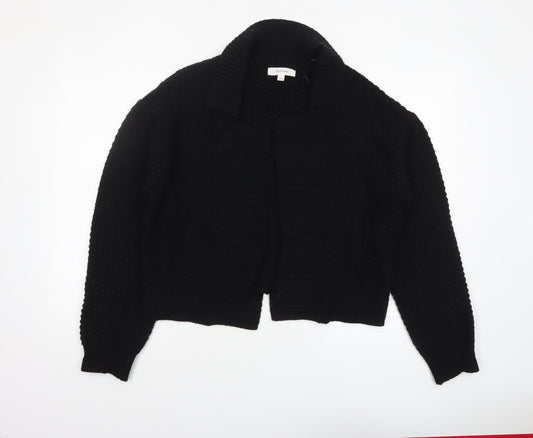 Womens UK Size L Marks and Spencer Black Cardigan Jumper