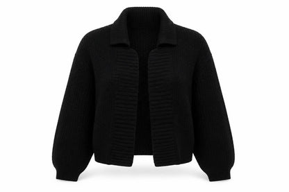 Womens UK Size L Marks and Spencer Black Cardigan Jumper