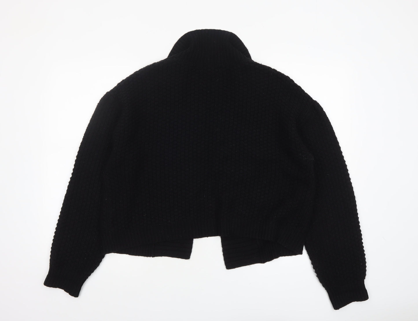 Womens UK Size L Marks and Spencer Black Cardigan Jumper