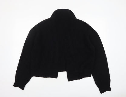 Womens UK Size L Marks and Spencer Black Cardigan Jumper