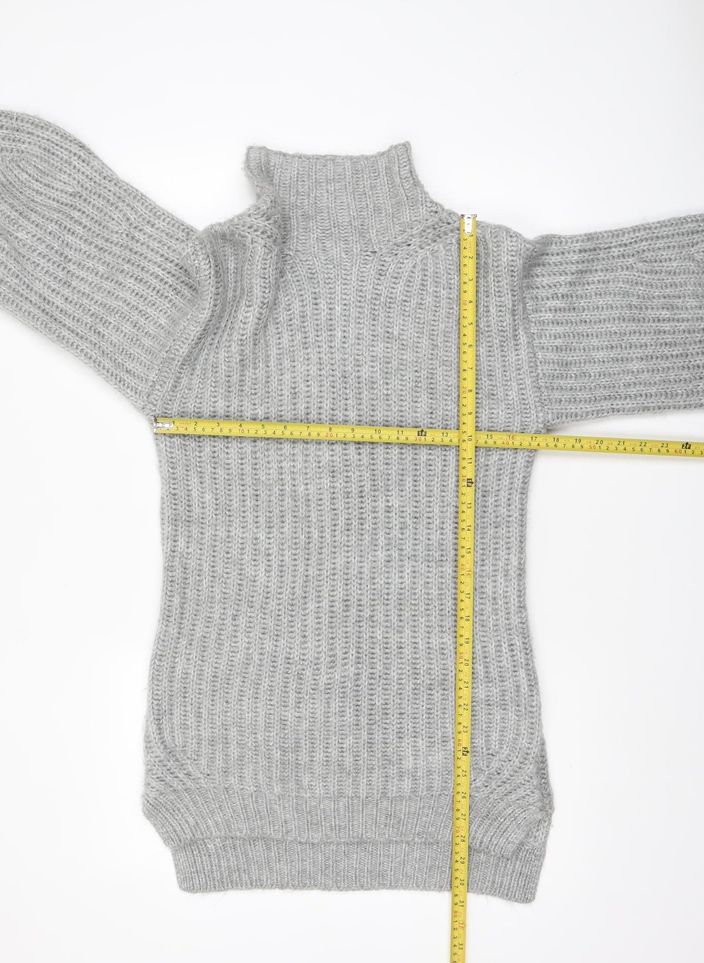 Womens UK Size 4 Miss Selfridge Grey Basic Button-Up