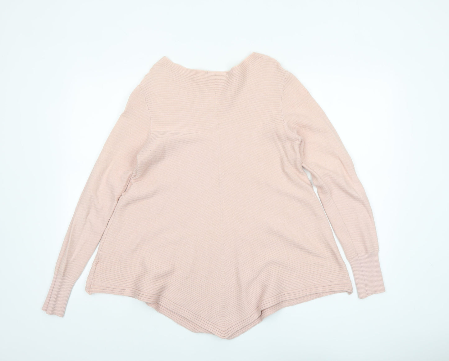 Womens UK Size L Damod Pink Pullover Jumper