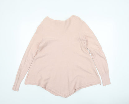 Womens UK Size L Damod Pink Pullover Jumper