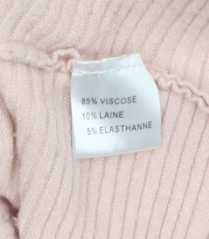 Womens UK Size L Damod Pink Pullover Jumper