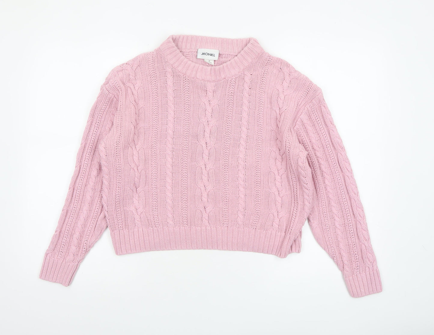 Womens UK Size 12 Monki Pink Pullover Jumper