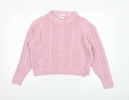 Womens UK Size 12 Monki Pink Pullover Jumper