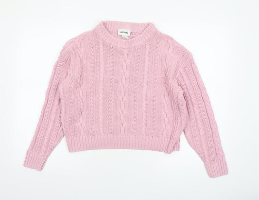 Womens UK Size 12 Monki Pink Pullover Jumper