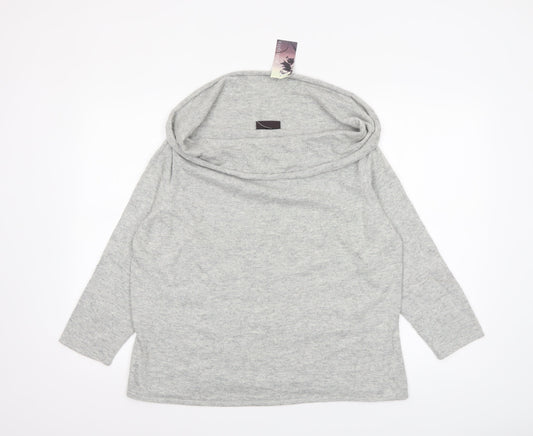 Womens UK Size 20 Principles Grey Pullover Jumper