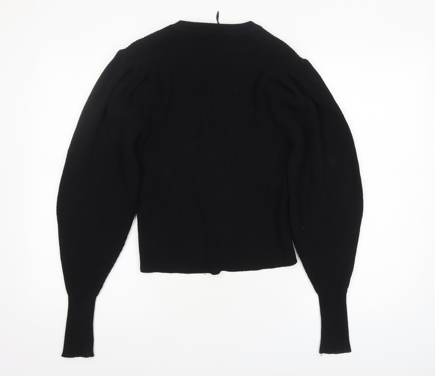 Womens UK Size 12 Zara Black Pullover Jumper