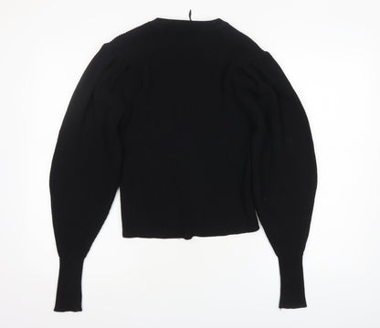 Womens UK Size 12 Zara Black Pullover Jumper